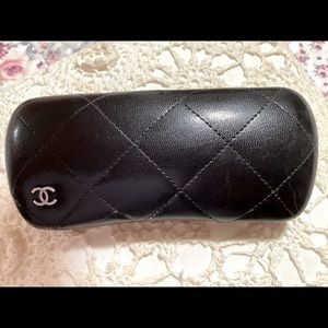 CHANEL eye glass case in great condition
